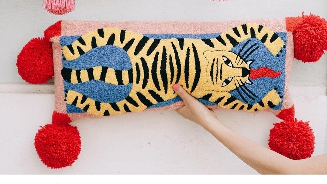 Leo Kırlent - 1 Adet Kaplan Desen