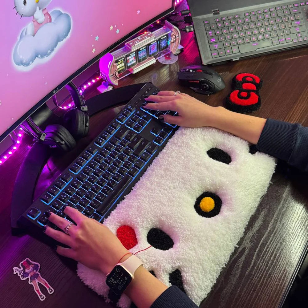 Kitty Klavye Desteği ve Tokası mause Padi