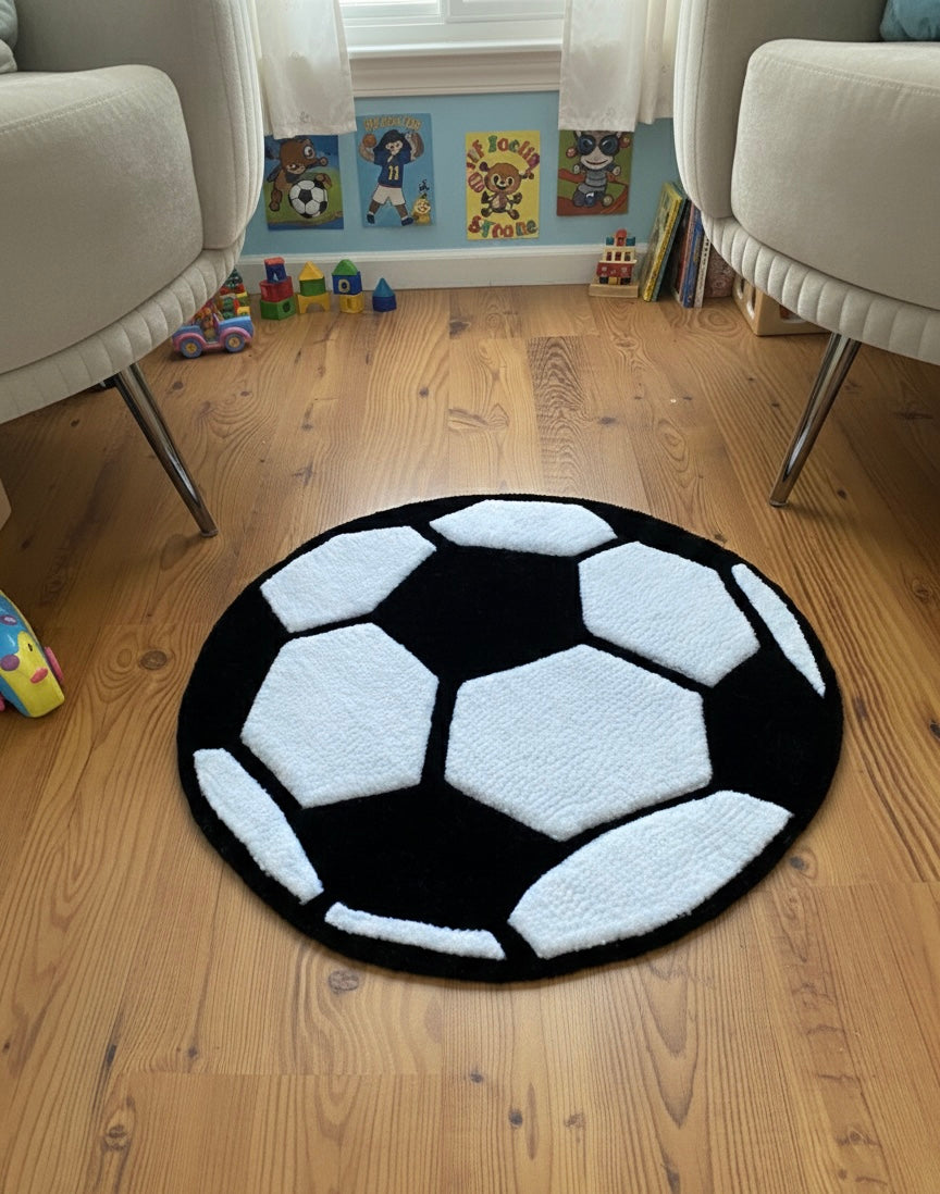 Futbol Topu Tasarım halı
