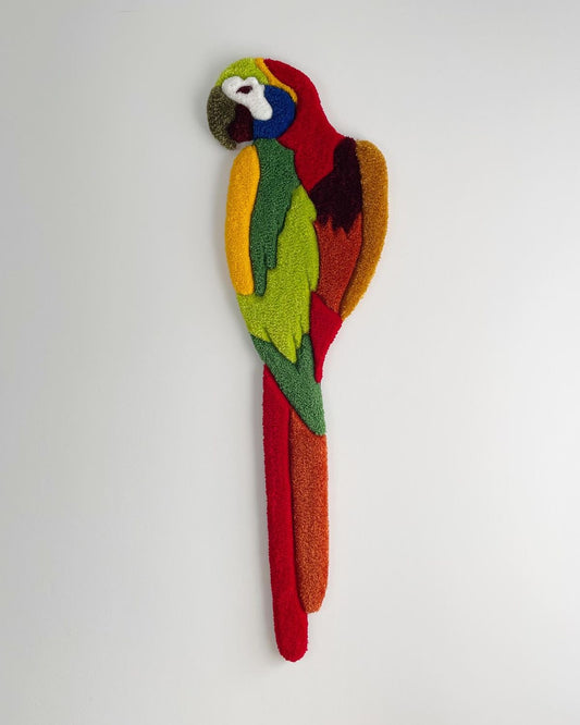 Papağan dekor