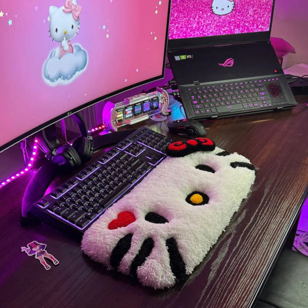 Kitty Klavye Desteği ve Tokası mause Padi