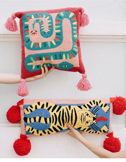 Leo Kırlent - 1 Adet Kaplan Desen